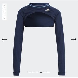 ADIDAS Cropped Tennis Shrug